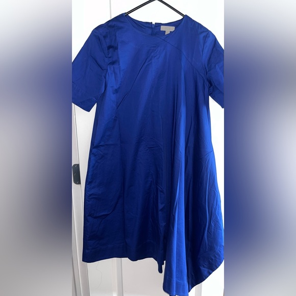 COS Asymmetric Blue Dress - Picture 2 of 2